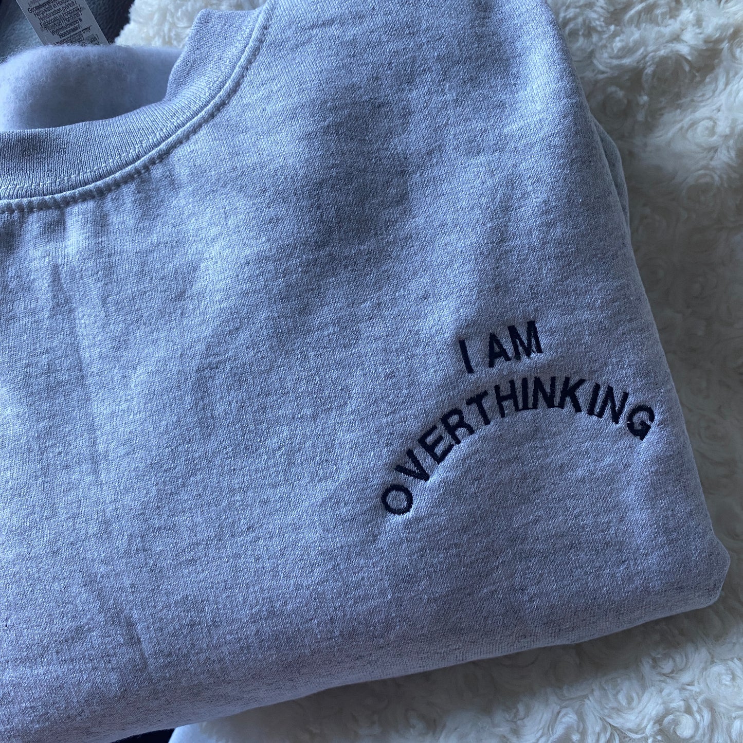 I am.. customised embroidered sweatshirt