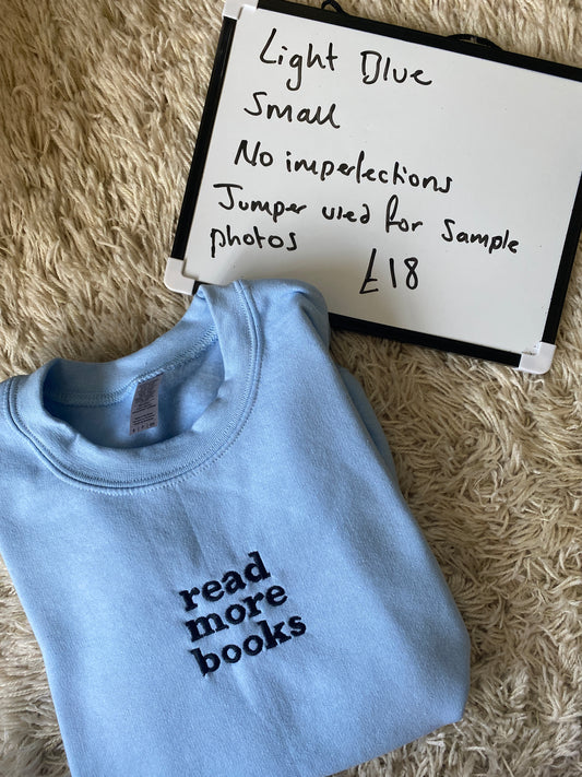 Read more books sweatshirt Small