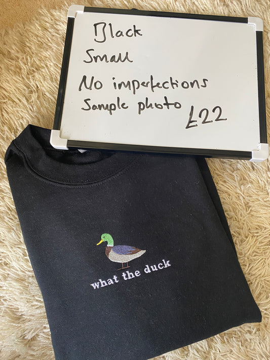 Duck Sweatshirt Small