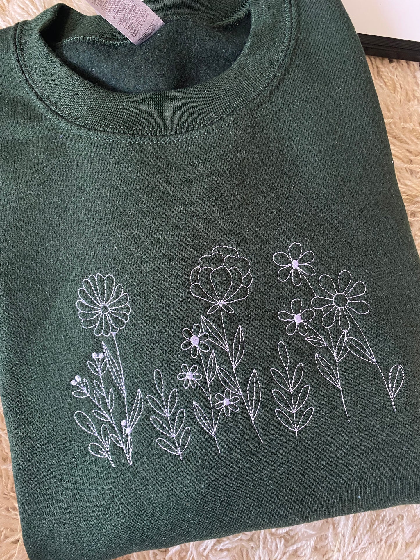 Floral Sweatshirt Medium