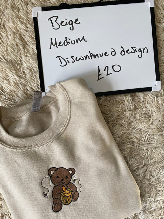 Honey Bear Sweatshirt Medium