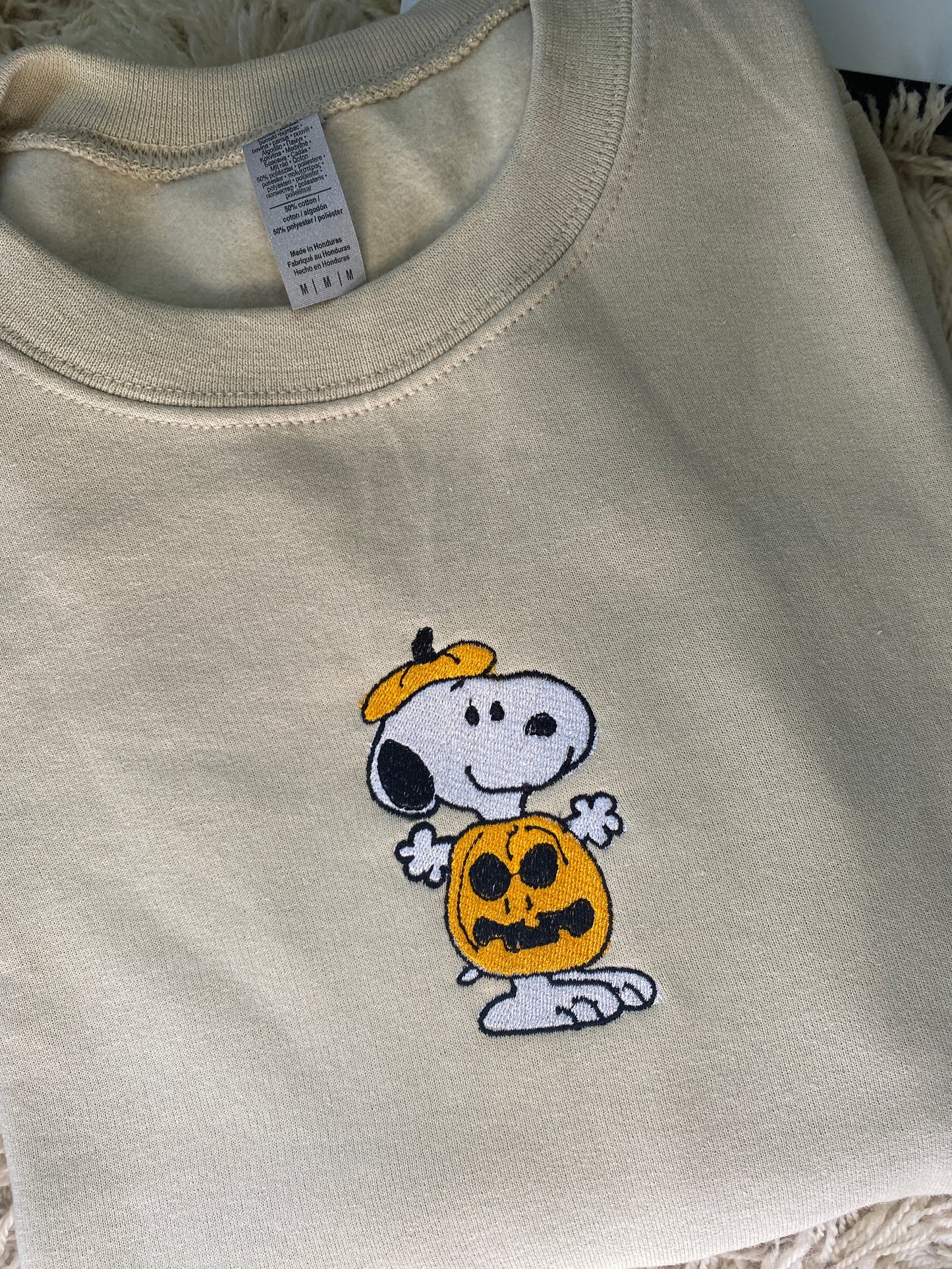 Halloween Snoopy Sweatshirt Medium