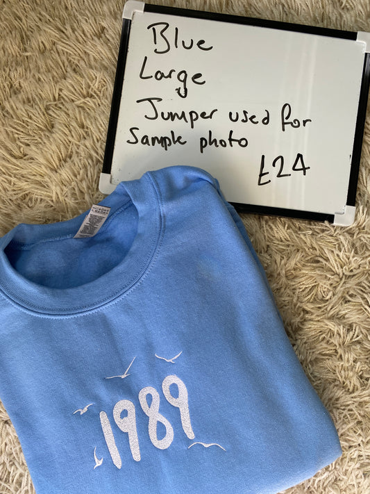 1989 Sweatshirt Large