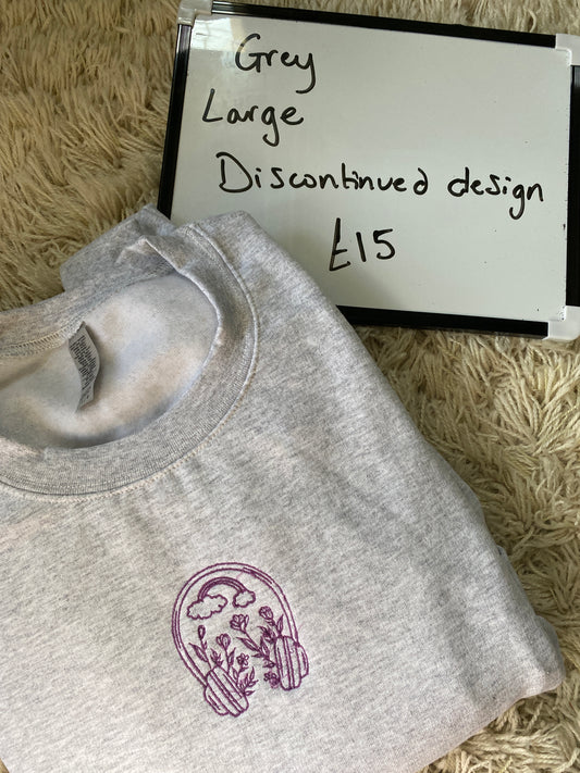 Headphone Sweatshirt Large