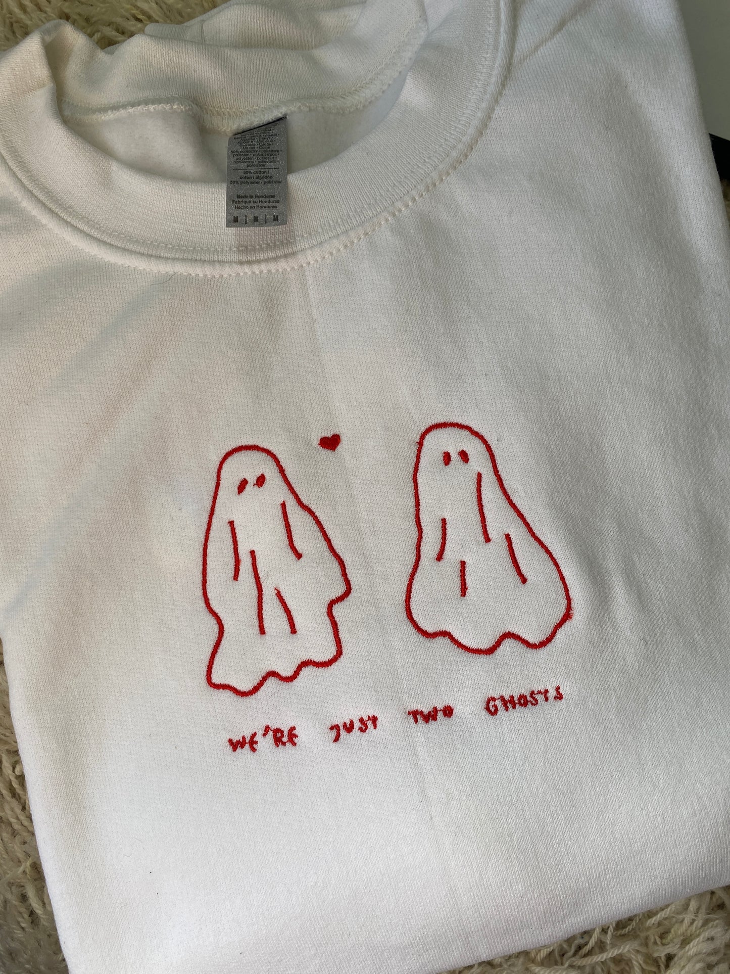 Two Ghosts Sweatshirt Medium