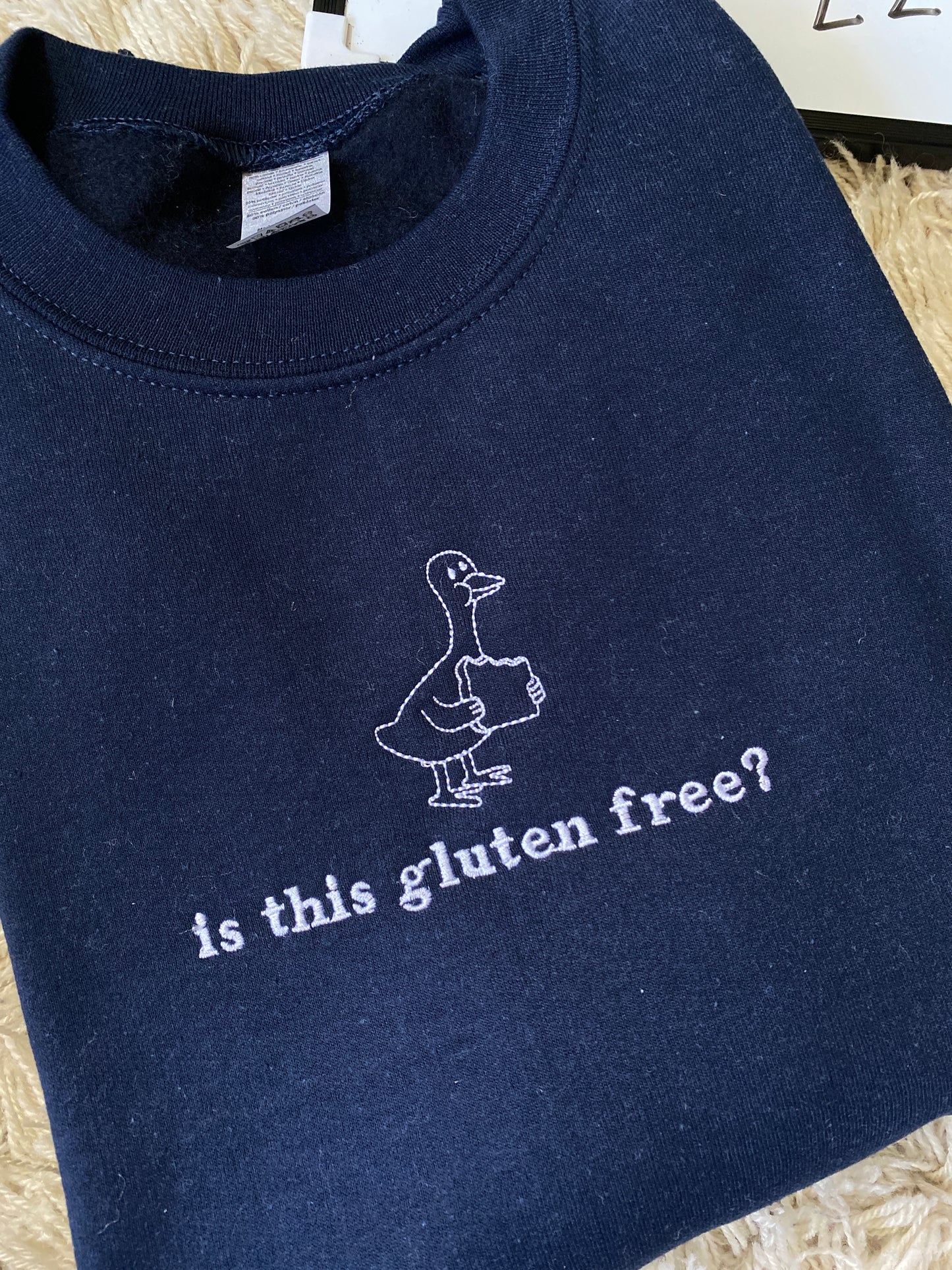 Is this Gluten Free Sweatshirt Small