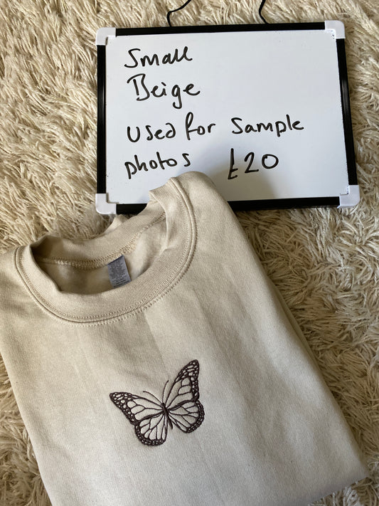 Butterfly Sweatshirt Small