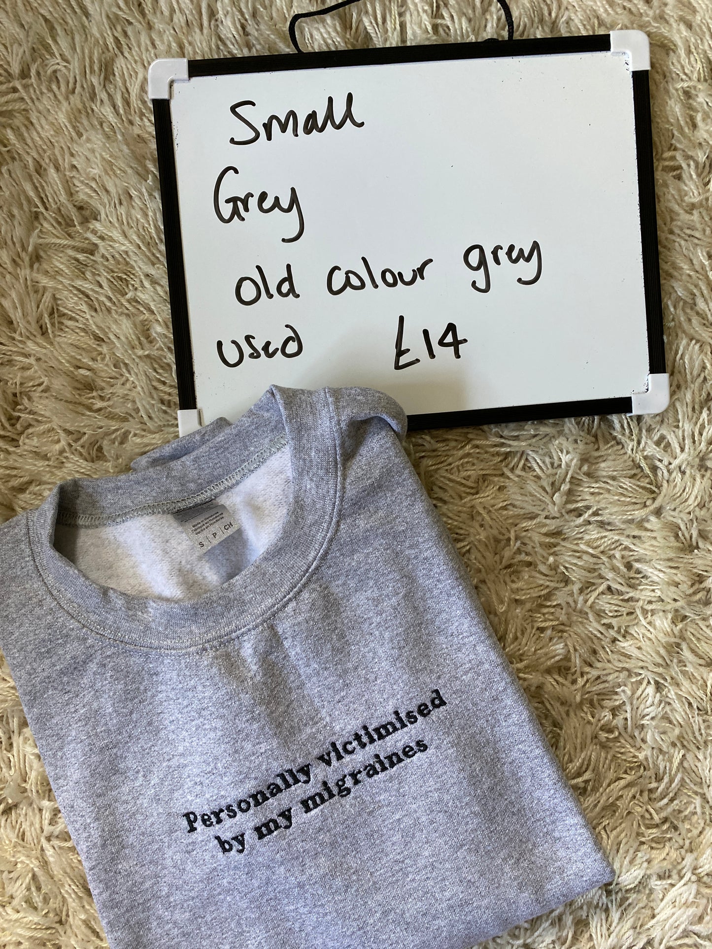 Migraine Sweatshirt Small