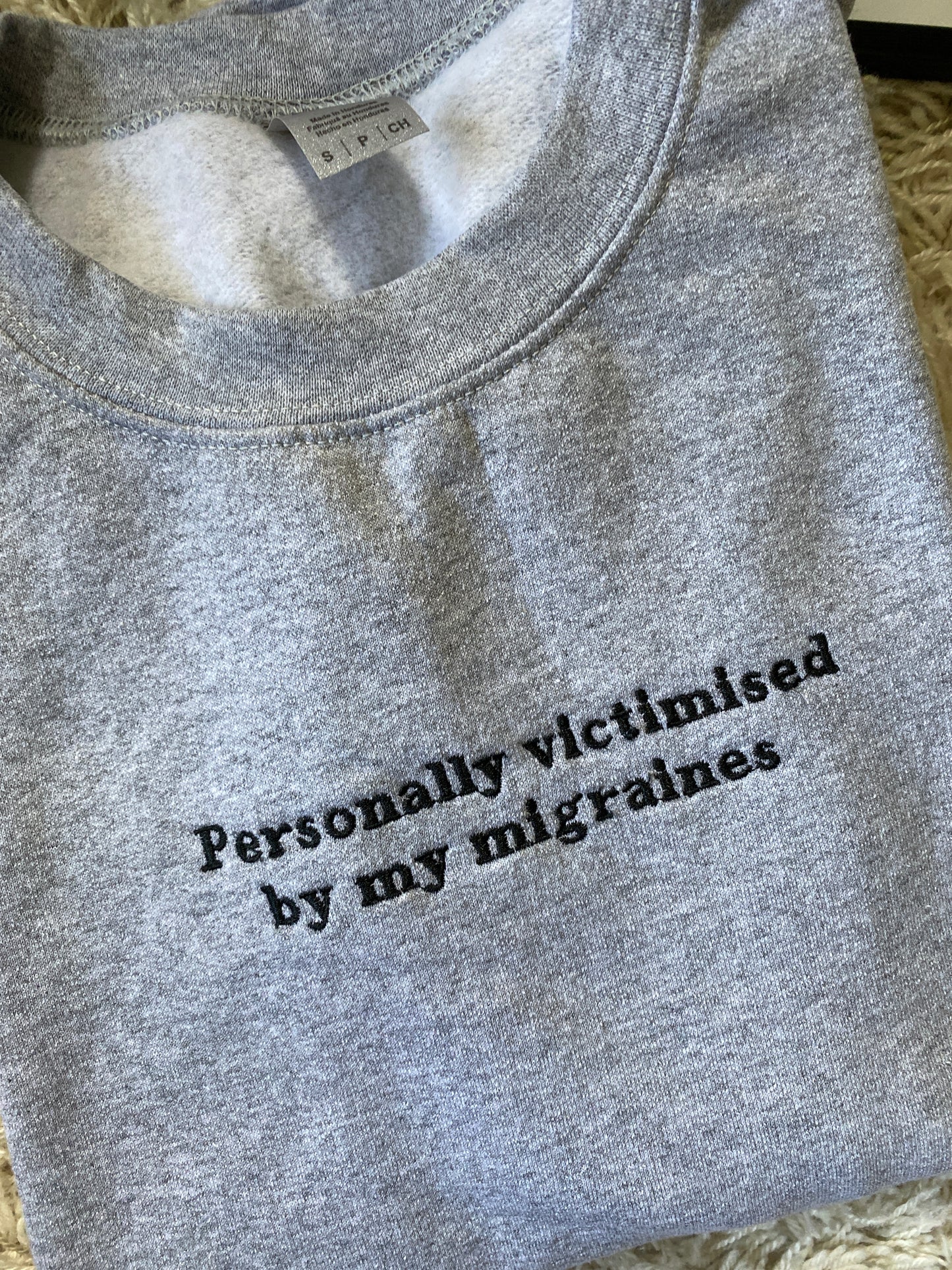 Migraine Sweatshirt Small