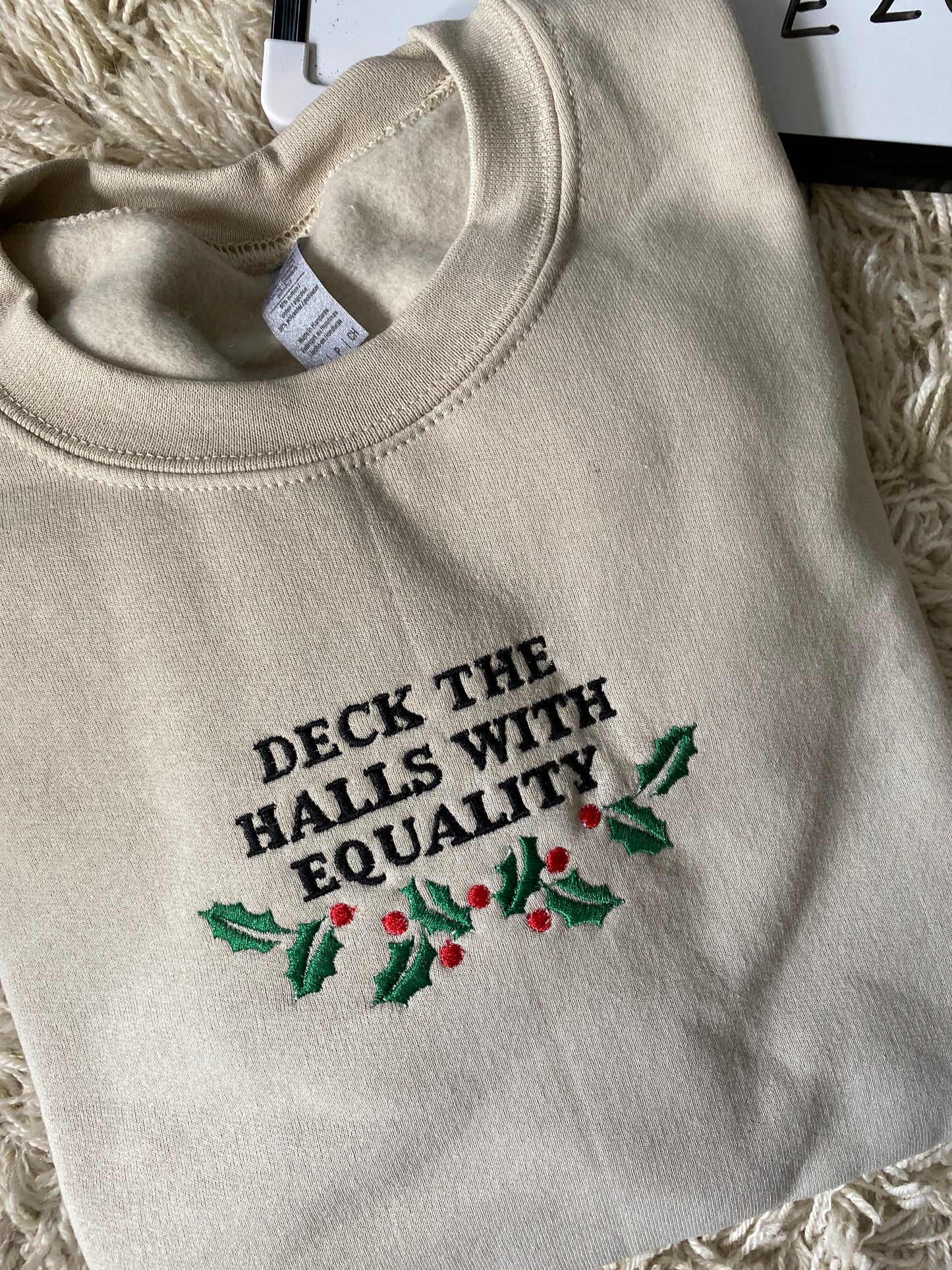 Deck the halls sweatshirt Small