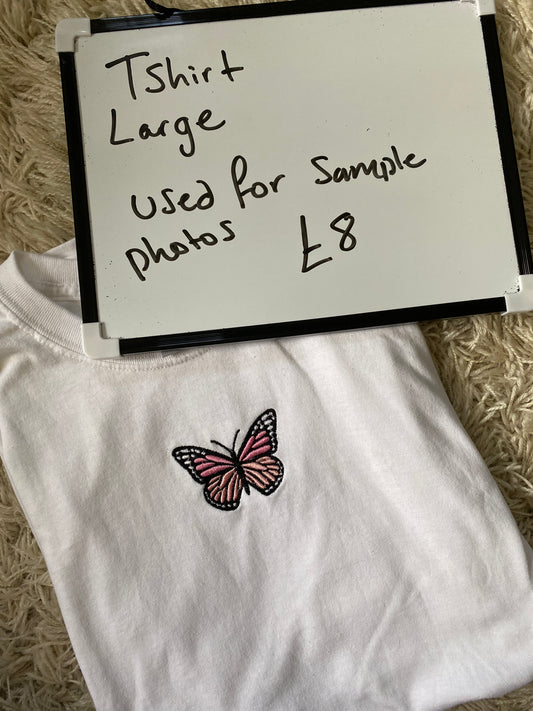 Butterfly Tshirt Large