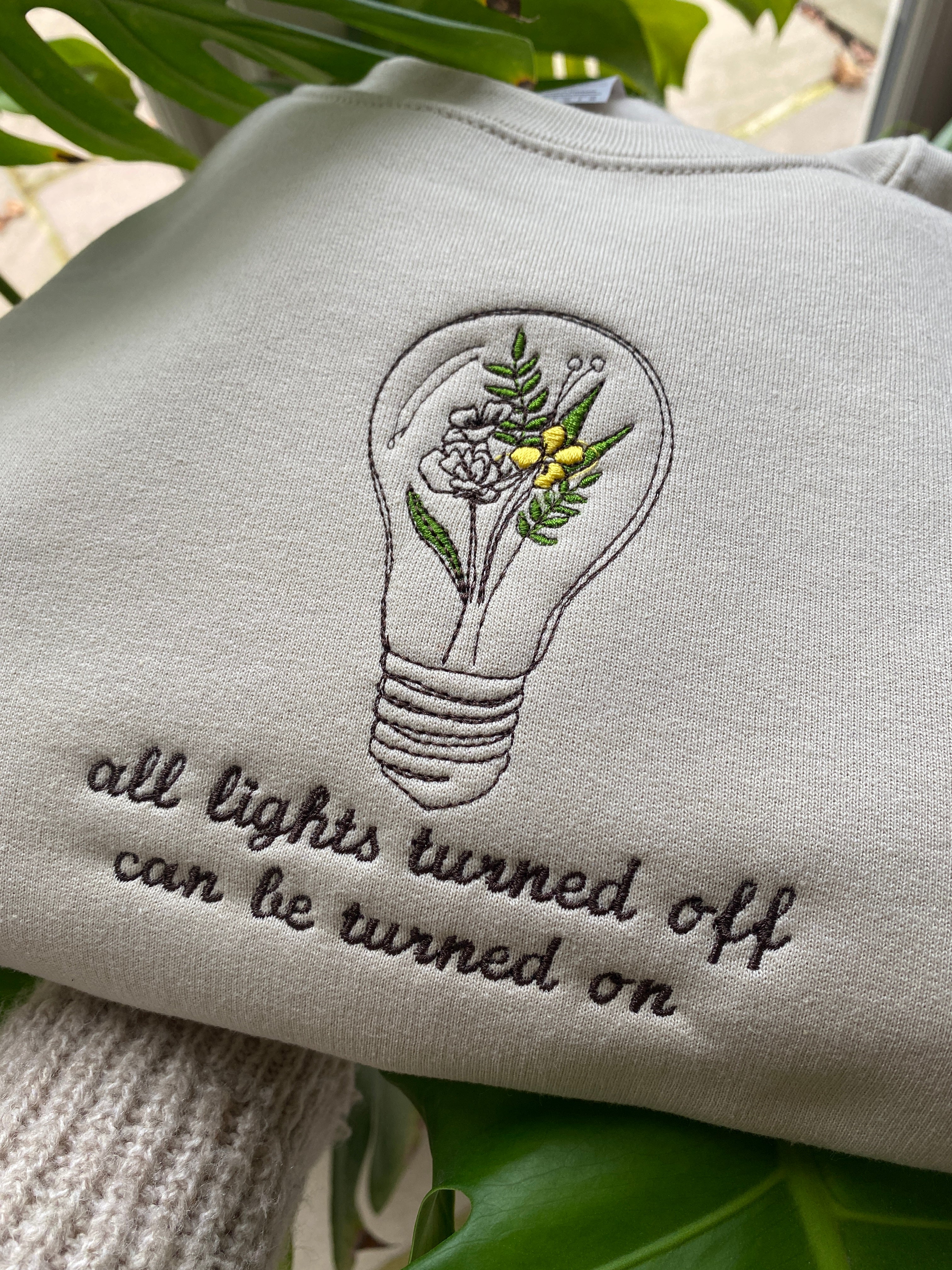All Lights Embroidered Sweatshirt