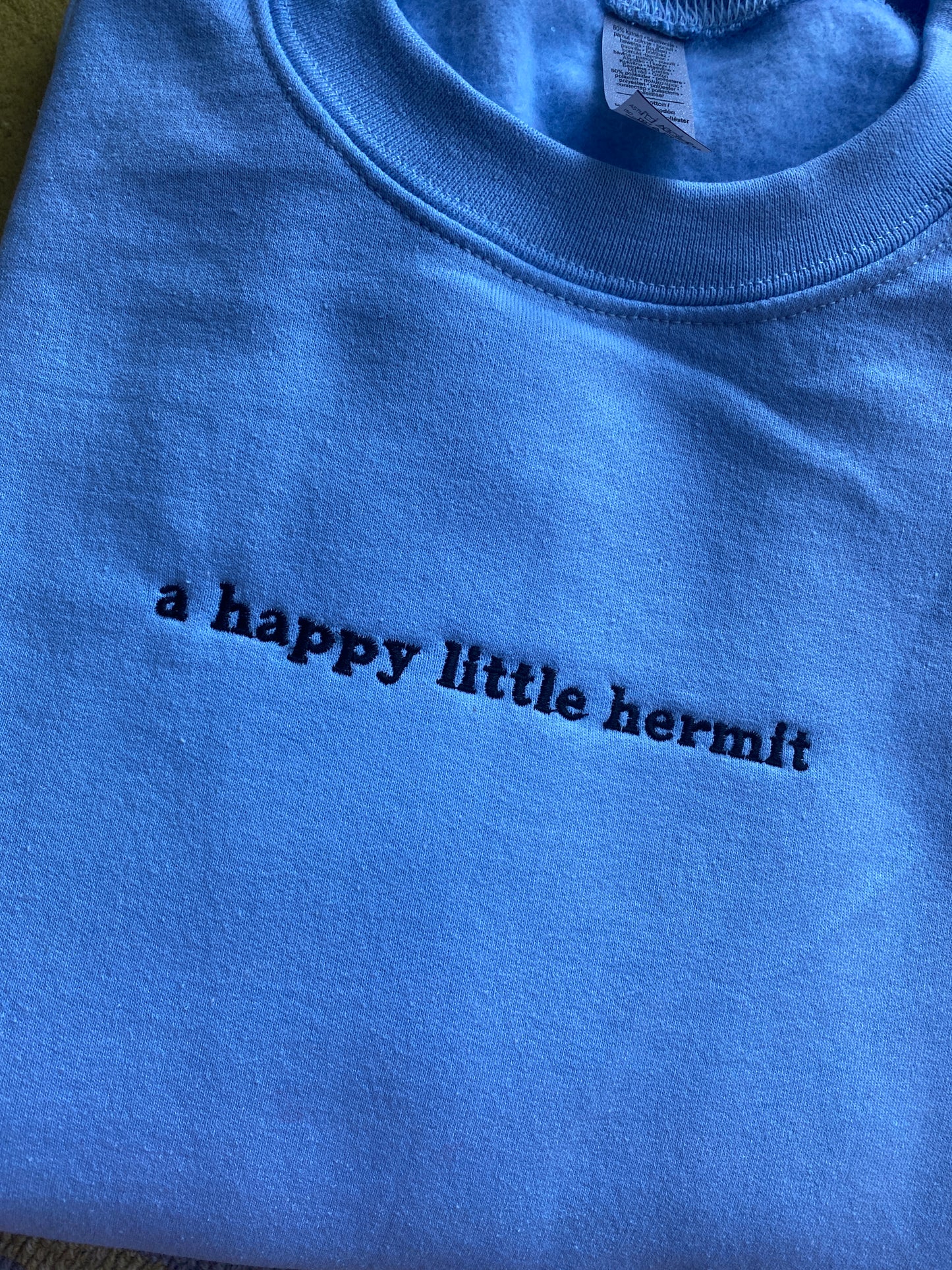 Little Hermit Embroidered Sweatshirt