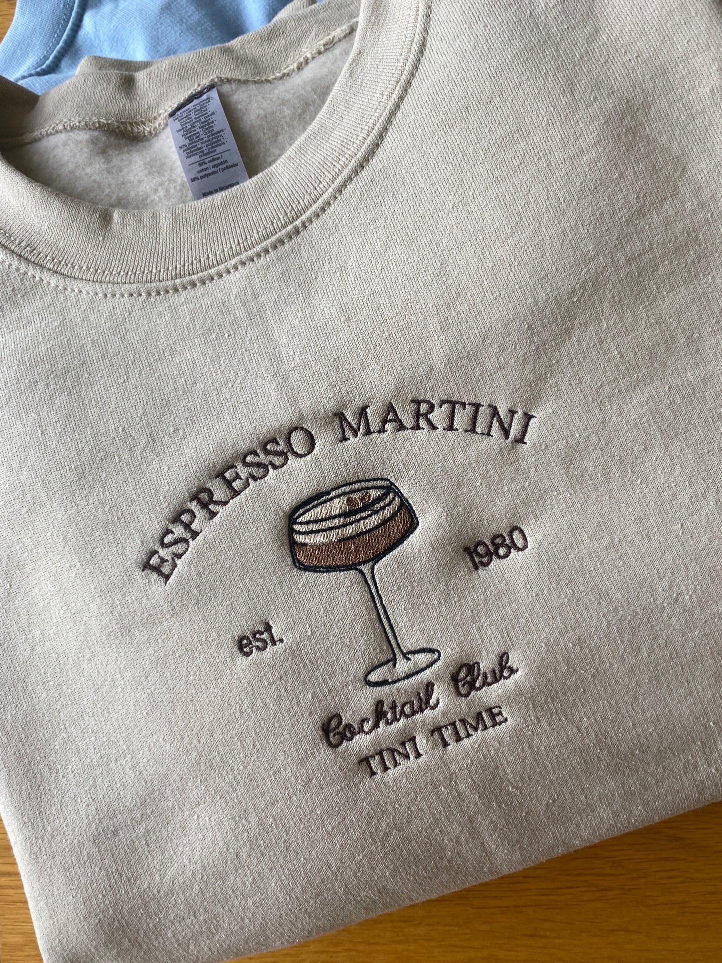 Martini Embroidered Sweatshirt
