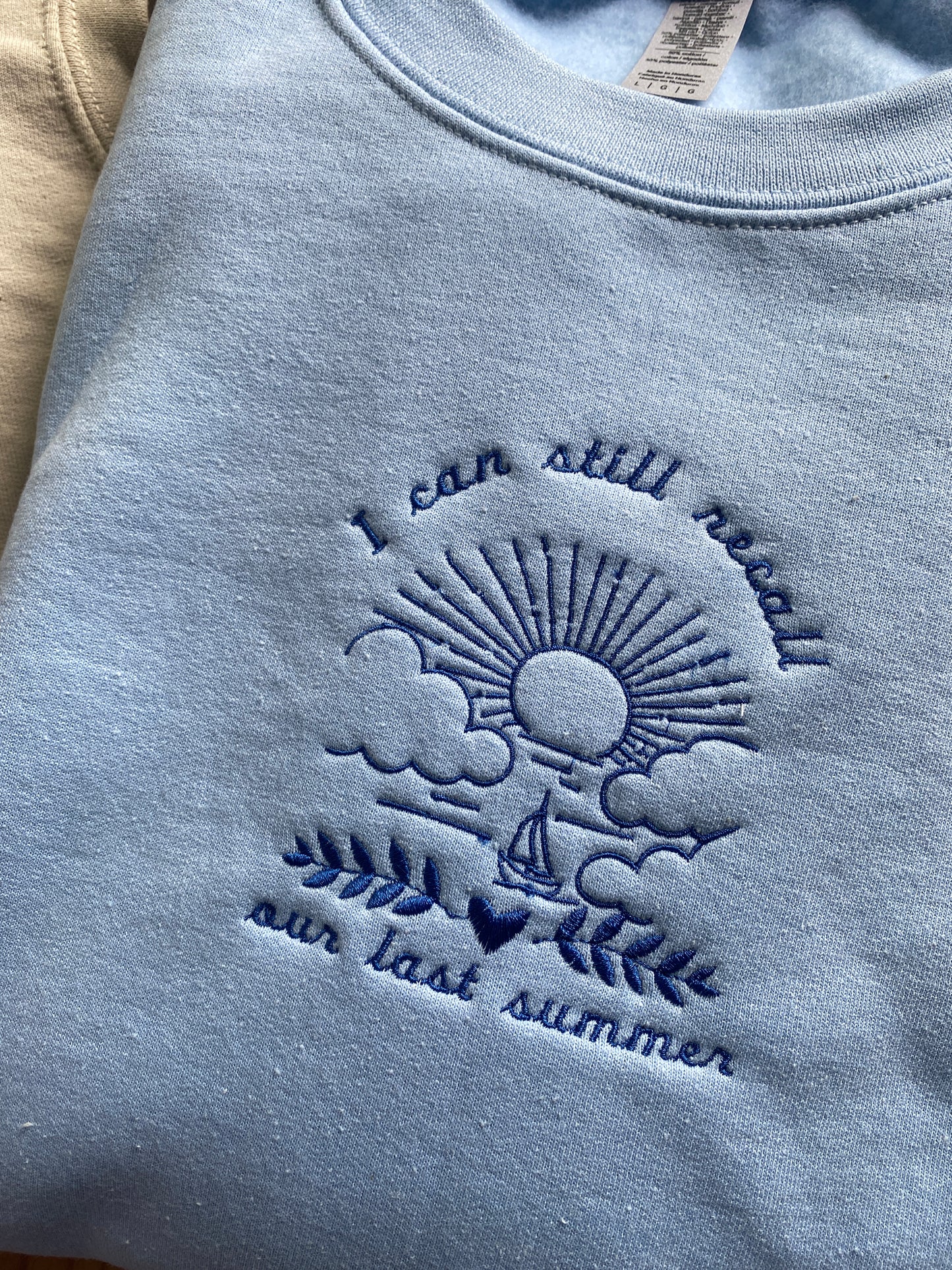 Recall Last Summer Embroidered Sweatshirt