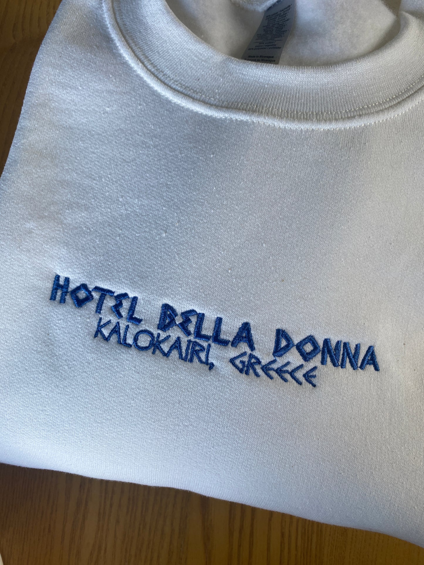 Hotel Bella Donna Embroidered Sweatshirt