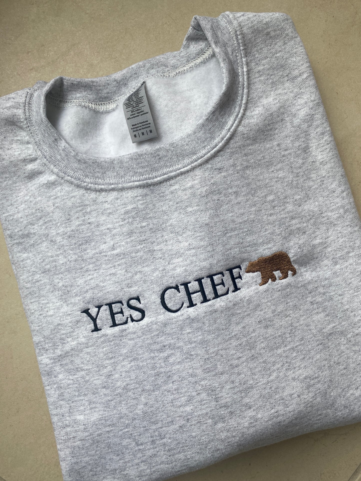 Chef Embroidered Sweatshirt