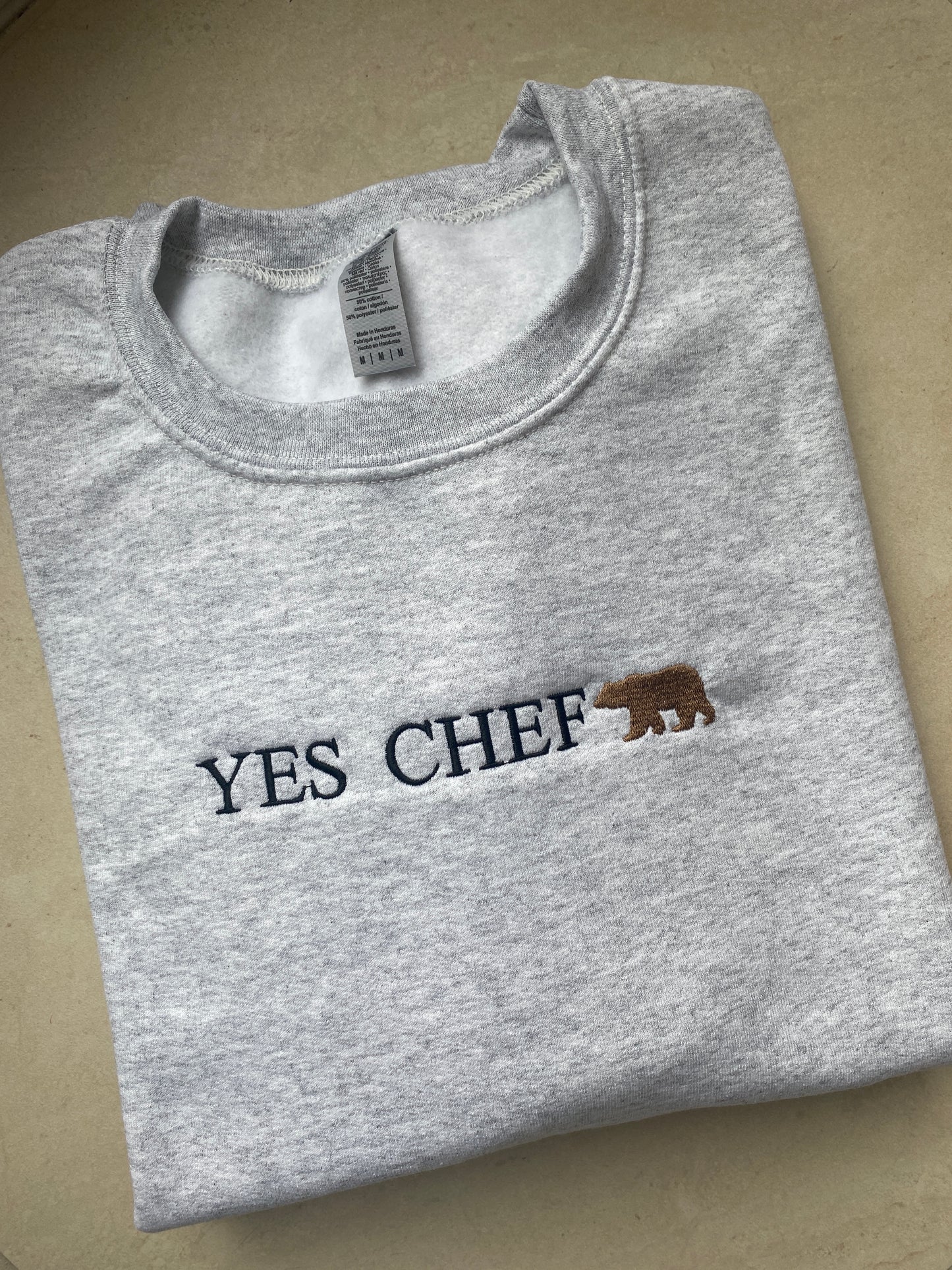 Chef Embroidered Sweatshirt