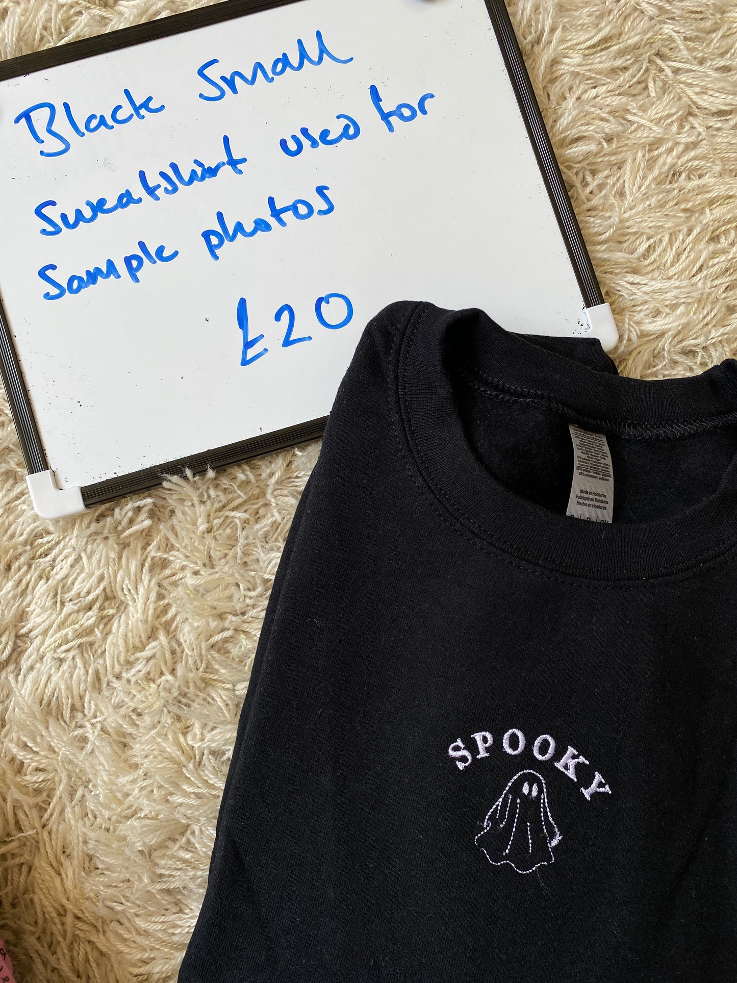 SPOOKY SWEATSHIRT SMALL