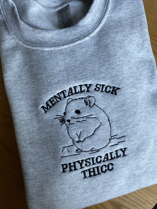 Hamster Embroidered Tshirt