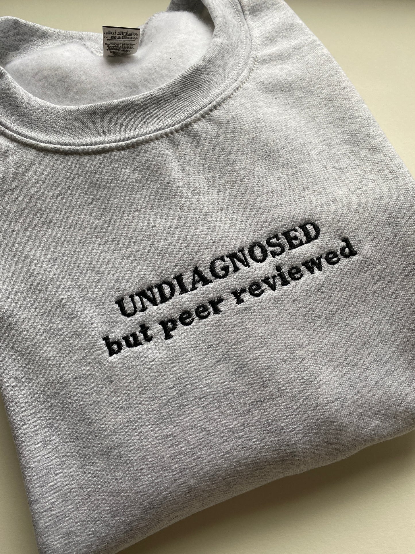 Undiagnosed Embroidered Sweatshirt