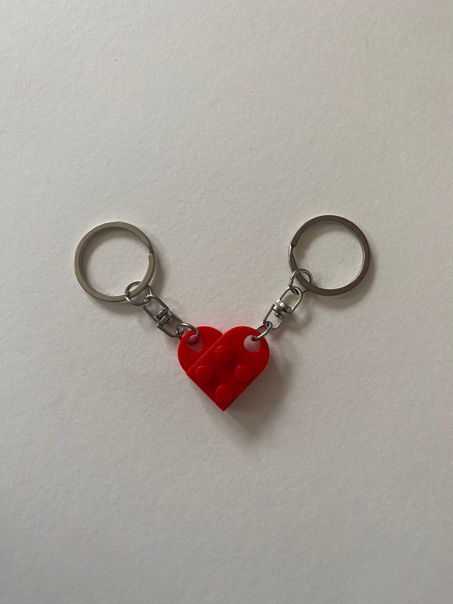 Heart Matching Keyring