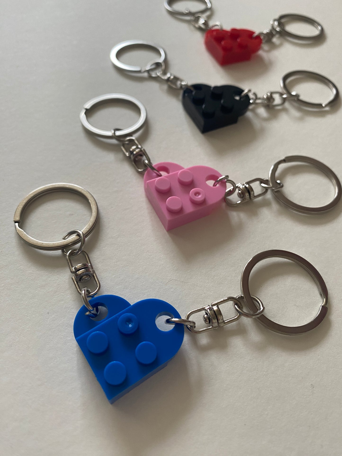 Heart Matching Keyring