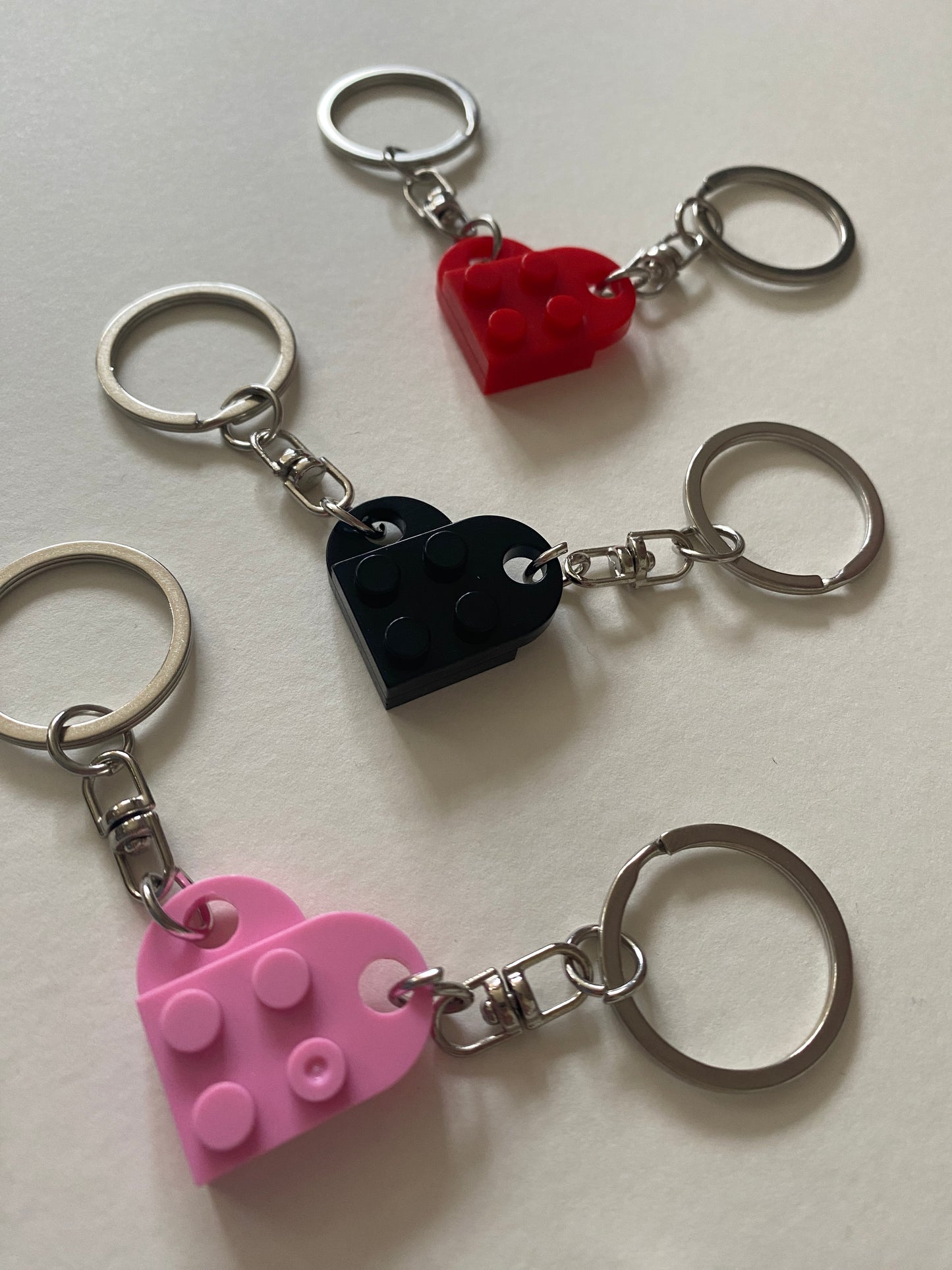 Heart Matching Keyring