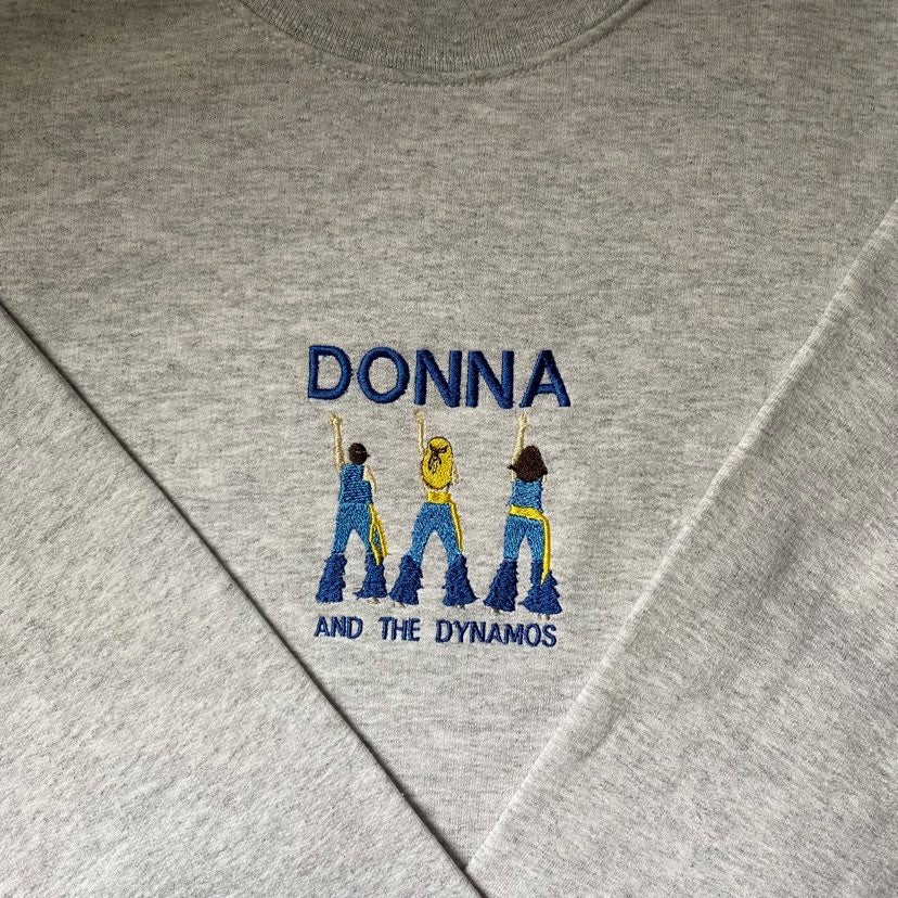 Donna and the Dynamos Embroidered Sweatshirt