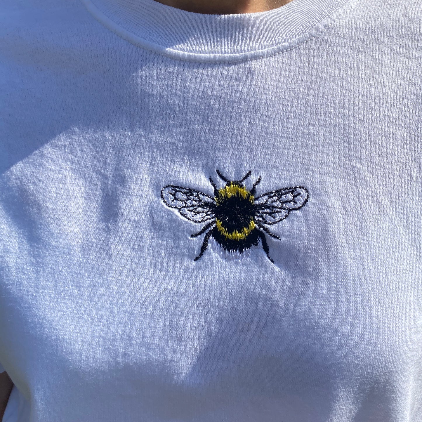 Bee Embroidered Tshirt