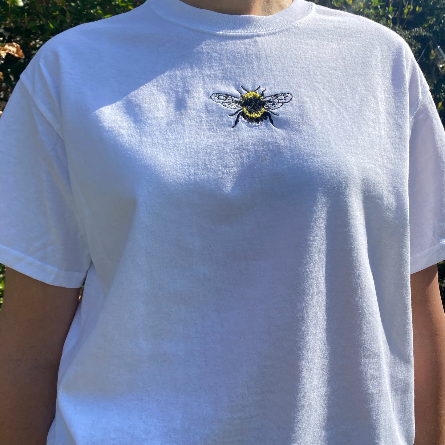 Bee Embroidered Tshirt