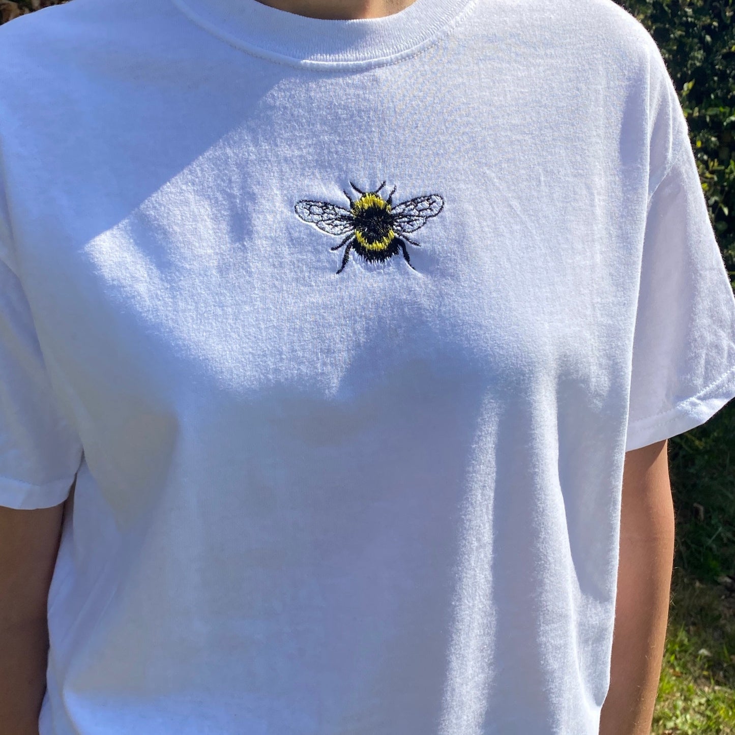 Bee Embroidered Tshirt