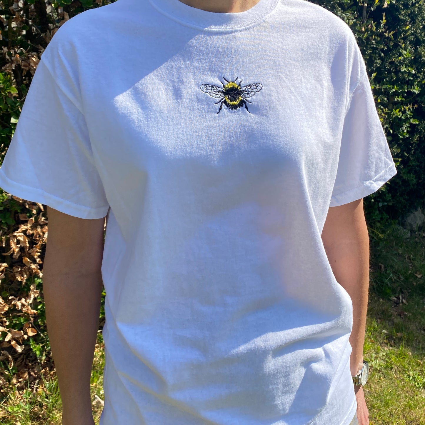 Bee Embroidered Tshirt