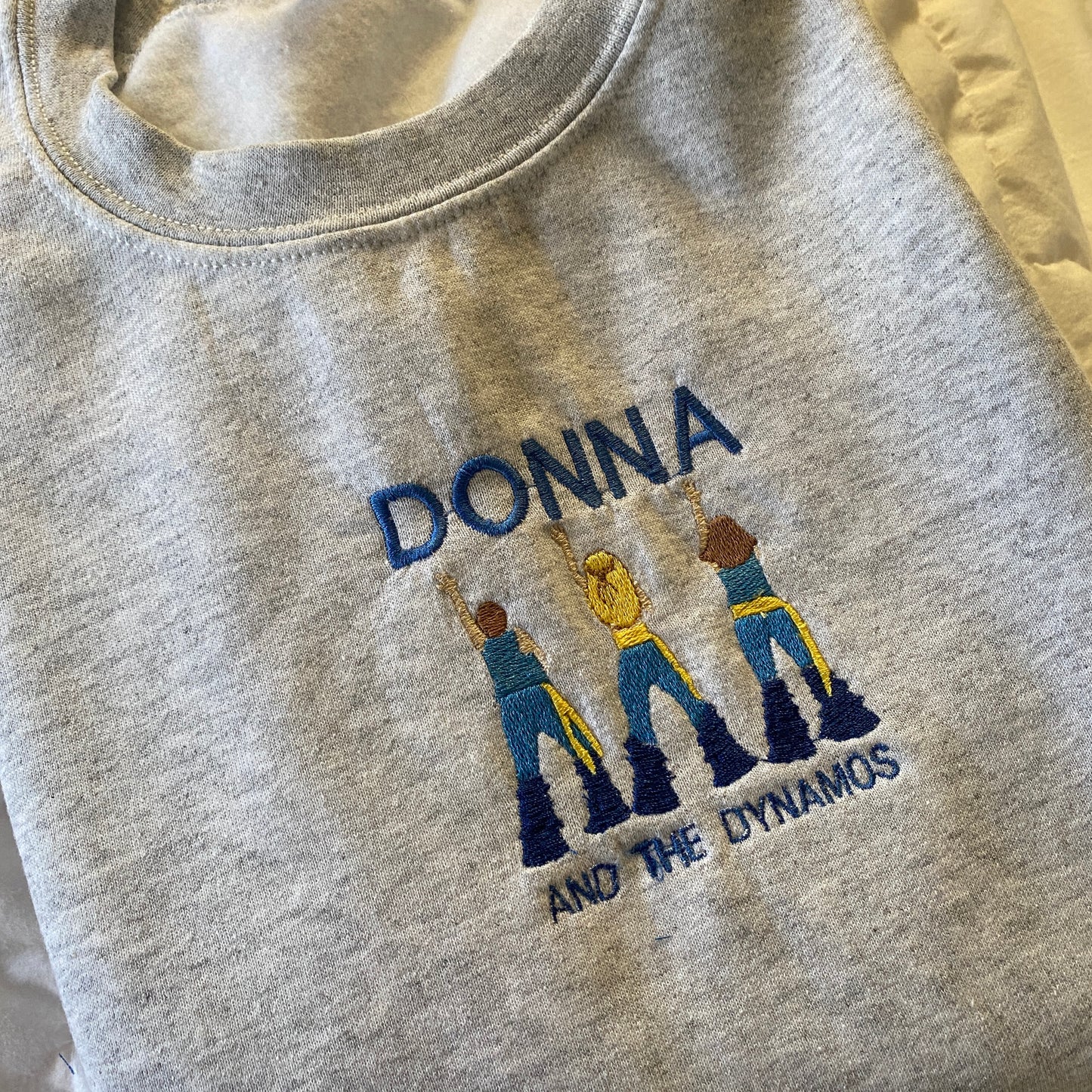 Donna and the dynamos sweatshirt - Large Grey (please read description)
