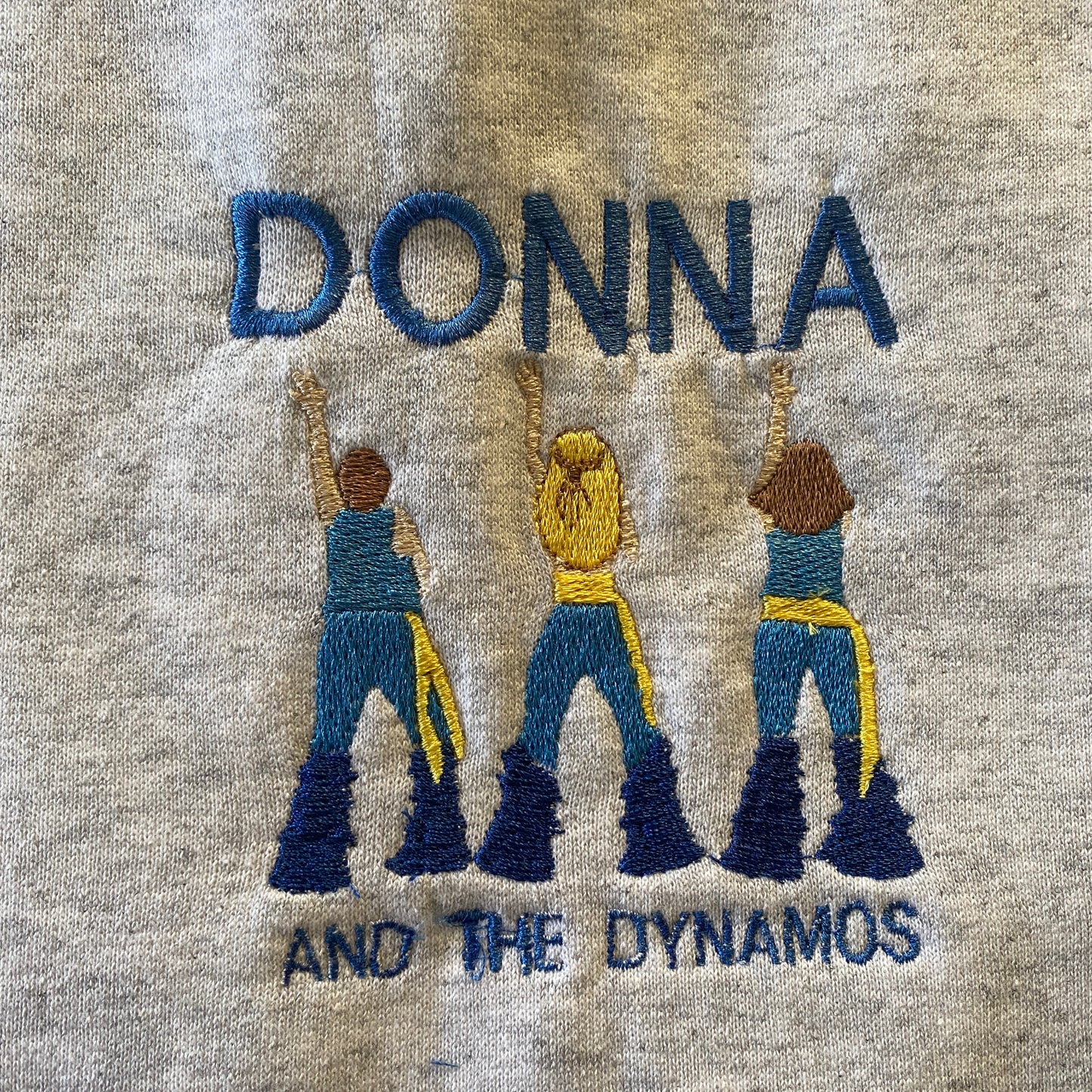 Donna and the dynamos sweatshirt - Large Grey (please read description)