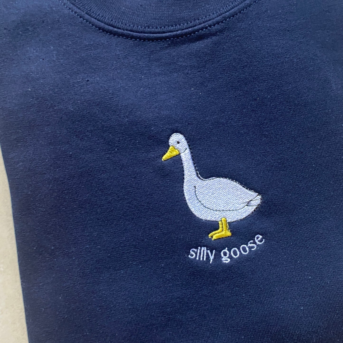 Goose Embroidered sweatshirt