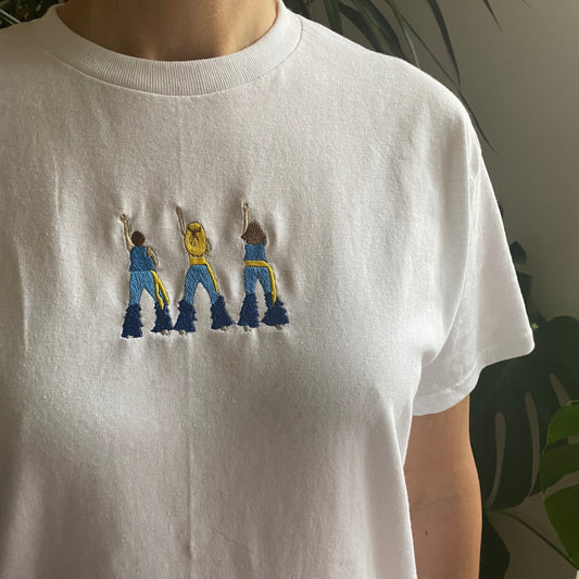 Donna and the Dynamos Embroidered Tshirt