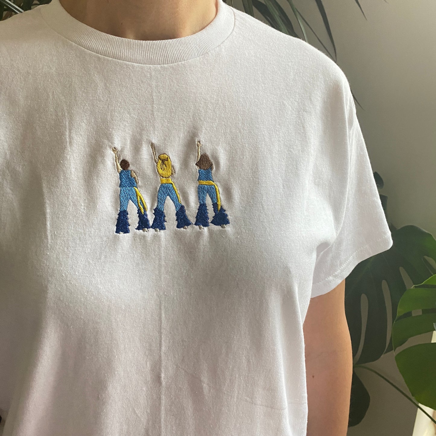 Donna and the Dynamos Embroidered Tshirt